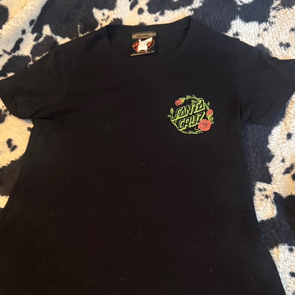 Santa Cruz Skateboards Tee with Bulbasaur